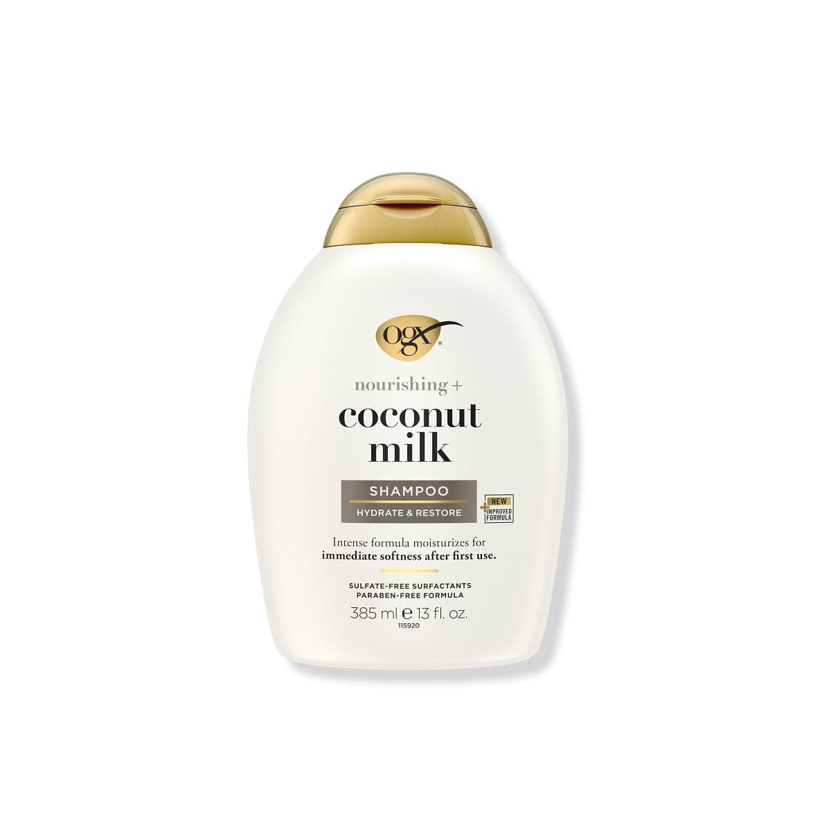 شامپو تقویتی مو او جی ایکس OGX Coconut Milk حجم 385 میل — تصویر ۲