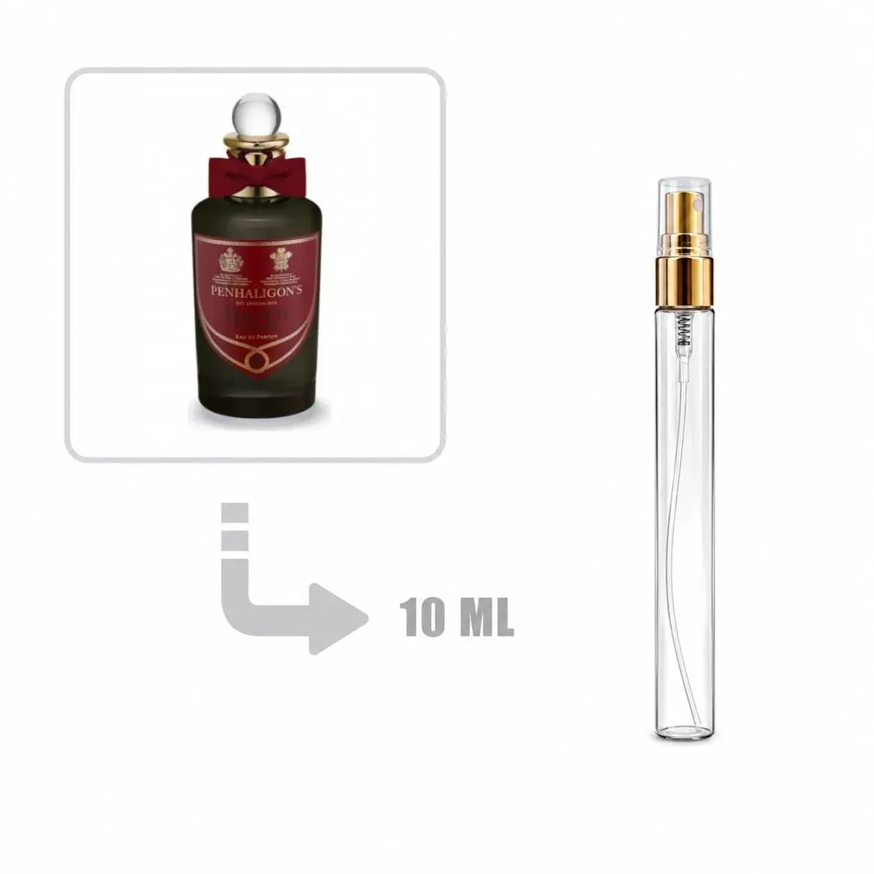 دکانت عطر ادکلن پنهالیگونز هالفتی لدر 10 میلی اصلی | PENHALIGON’S – Halfeti Leather