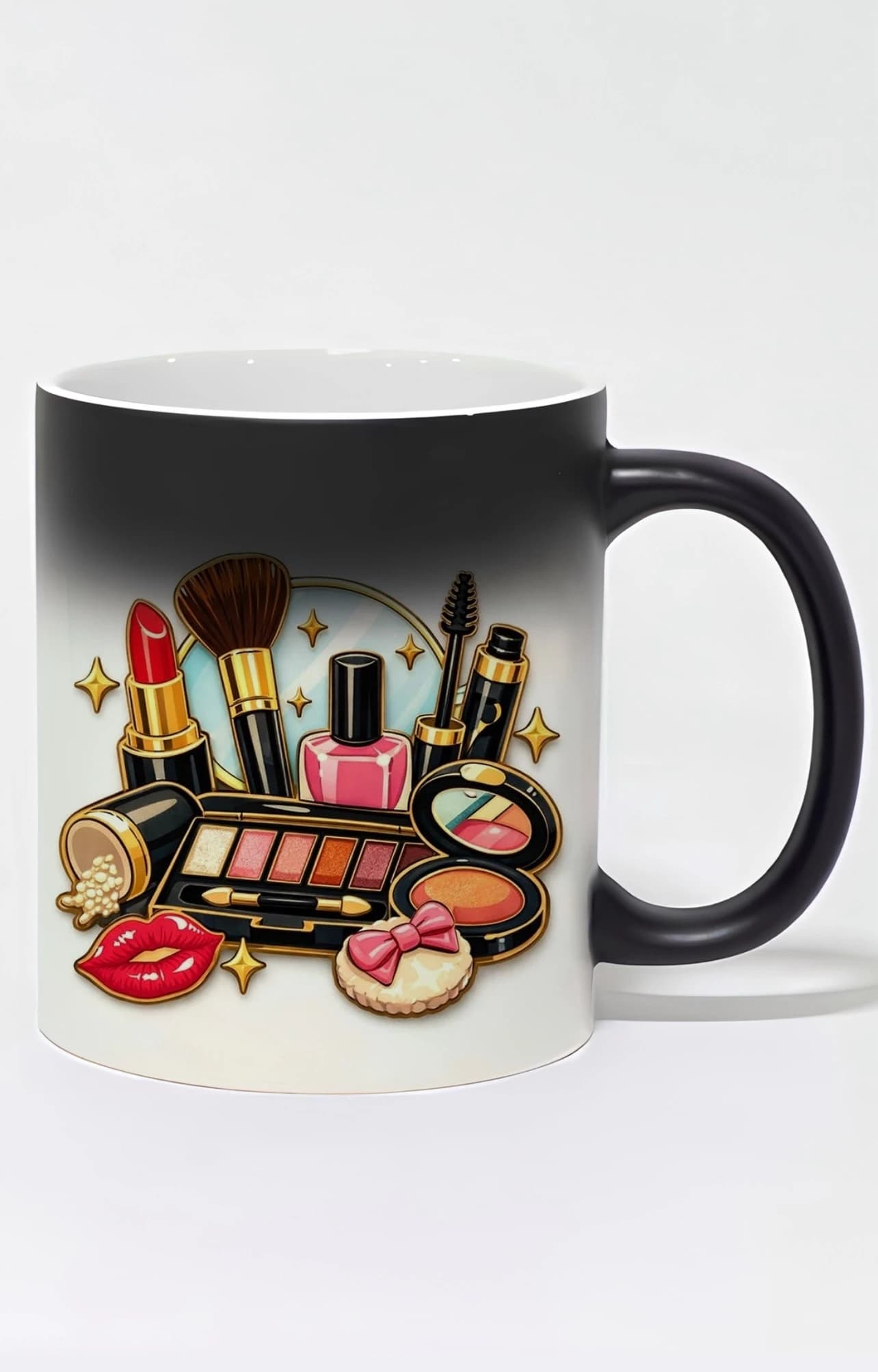 ماگ حرارتی طرح میکاپ makeup کد 10322 — تصویر ۲