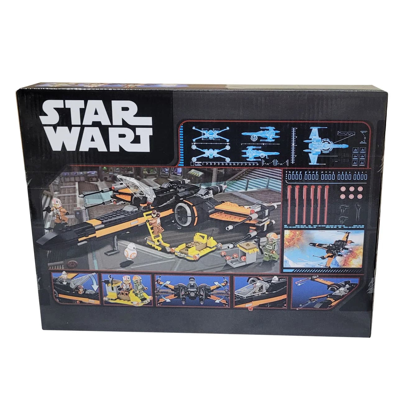 لگو سفینه استاروارز جنگ ستارگان 742 قطعه ای کد 66004 — تصویر ۴