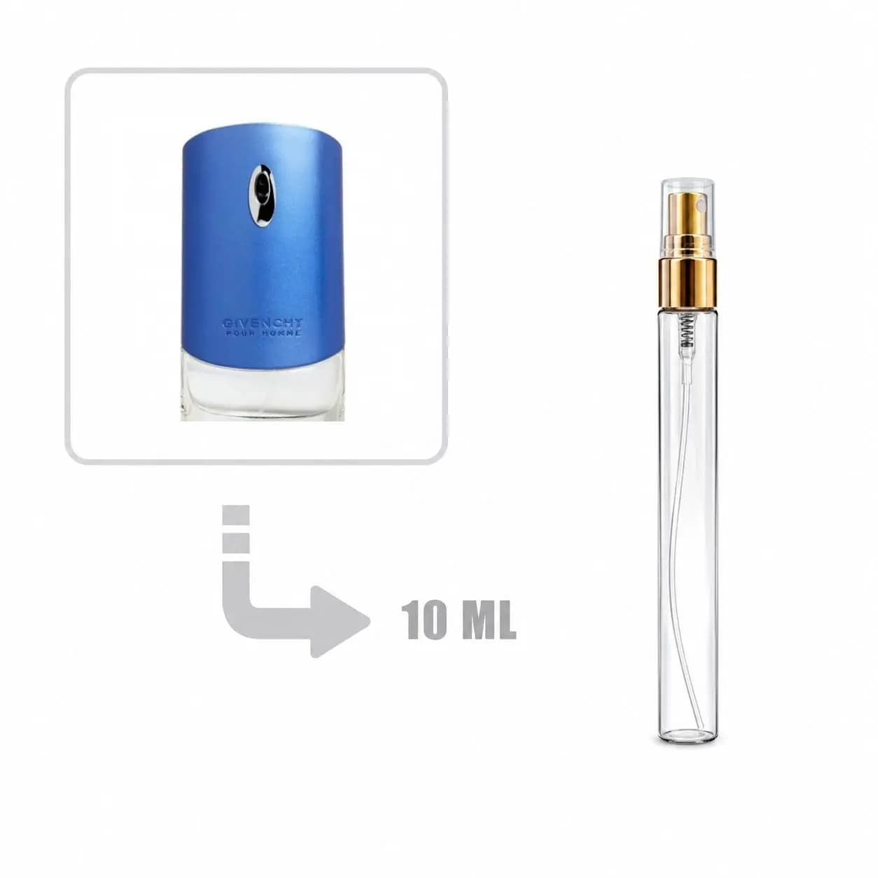 دکانت عطر ادکلن جیونچی بلو لیبل 10 میلی اصلی | GIVENCHY – Blue Label