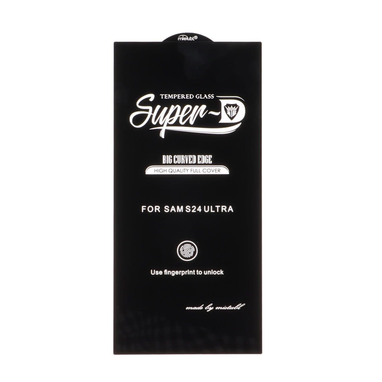 محافظ صفحه نمایش شیشه ای Samsung S24 Ultra – Full Cover Super D Mietubl-ESD