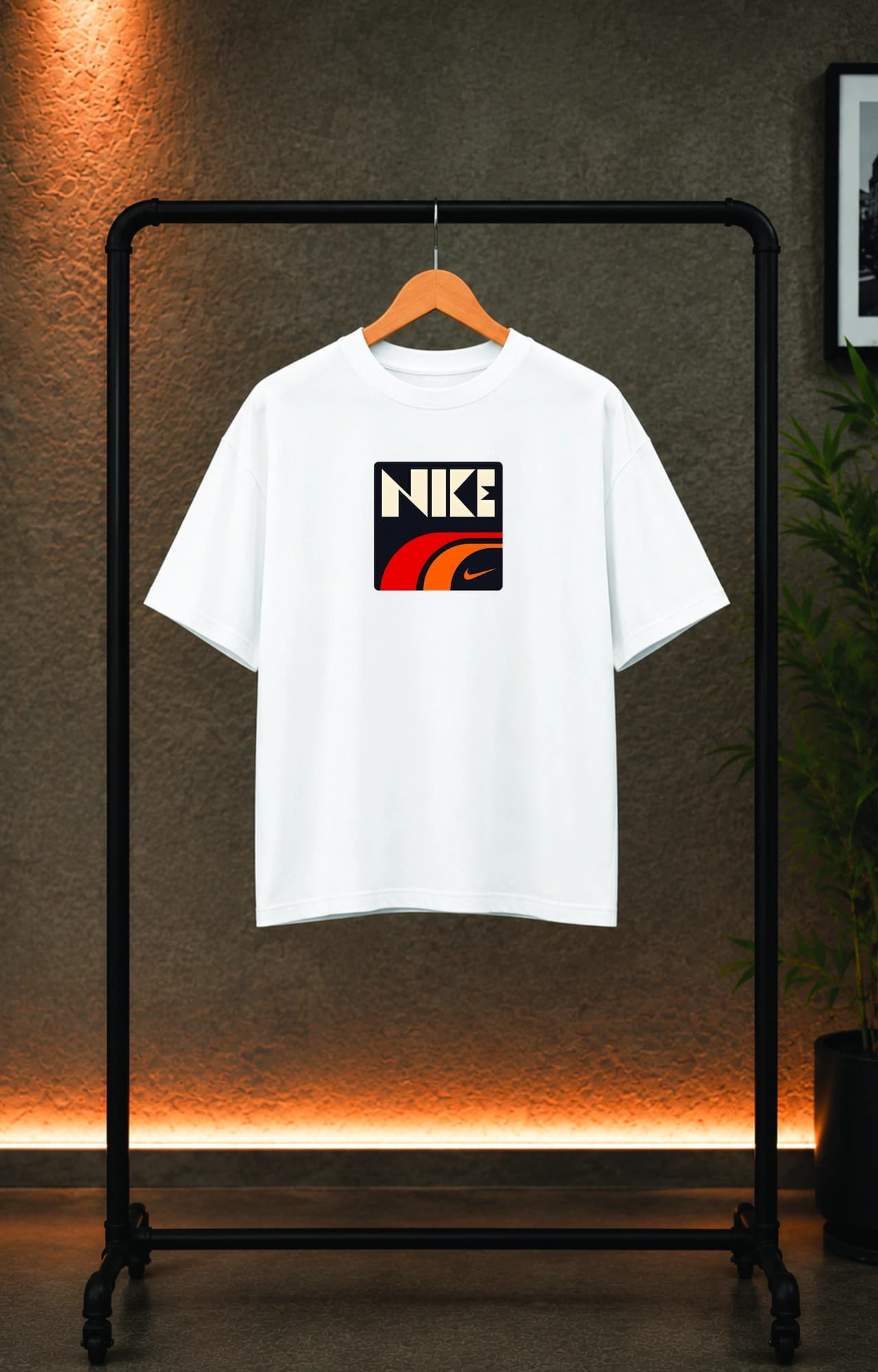 تیشرت باکسی ترک مردانه طرح نایکی nike کد 5039 — تصویر ۲