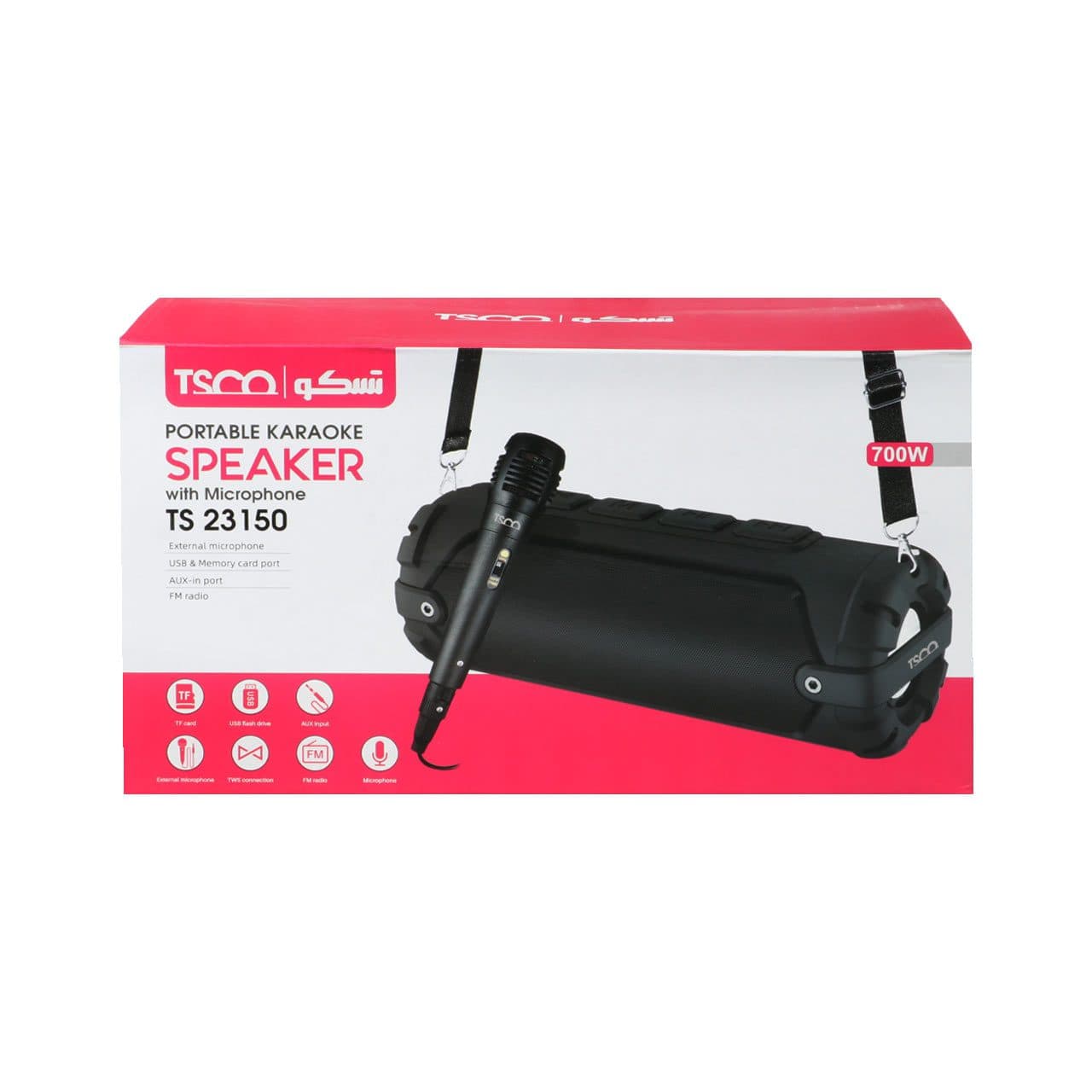 اسپیکر بی سیم تسکو TS 23150 – مشکی