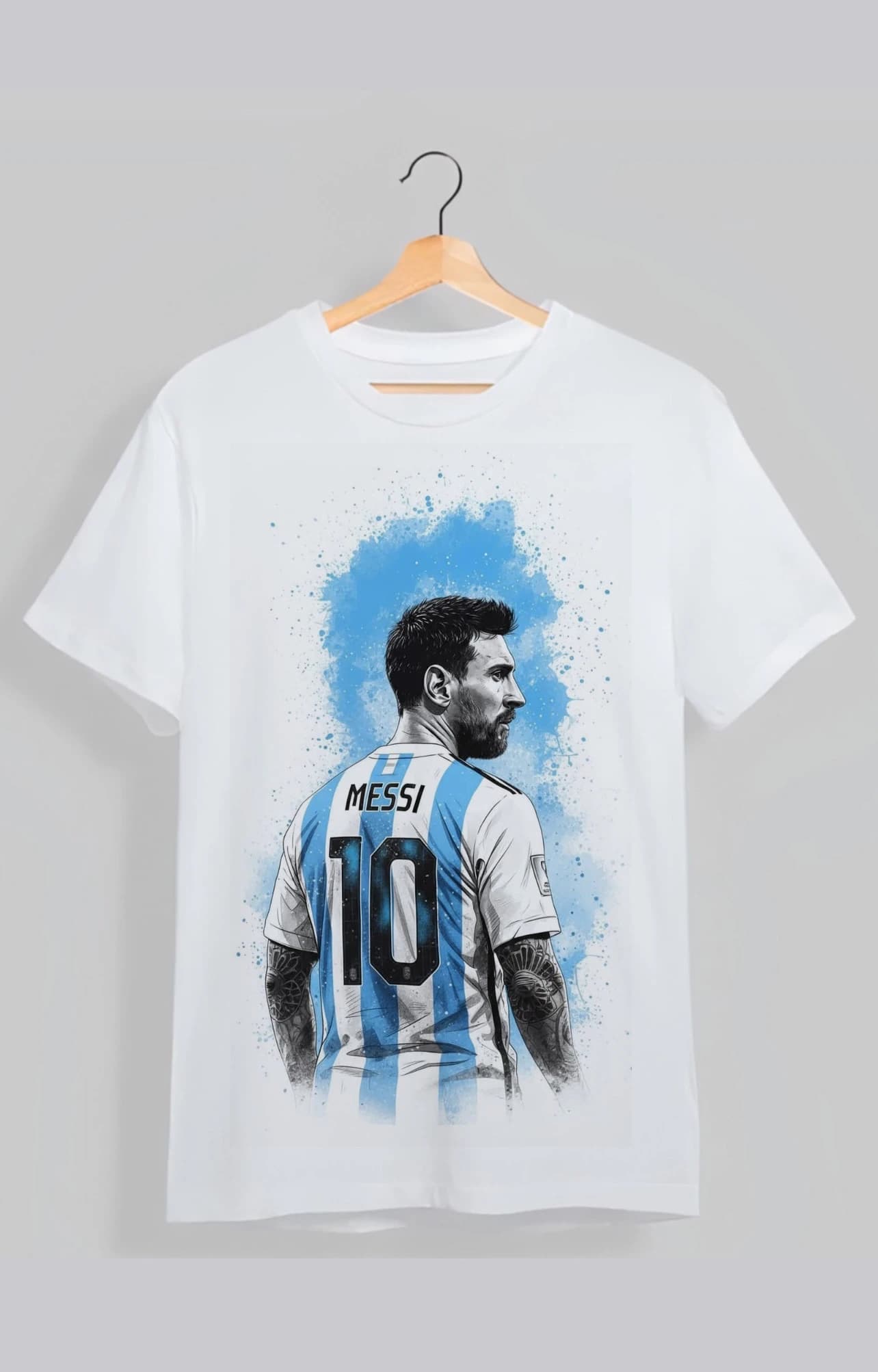 تیشرت اسپان طرح لیونل مسی Lionel Messi کد 10277 — تصویر ۲