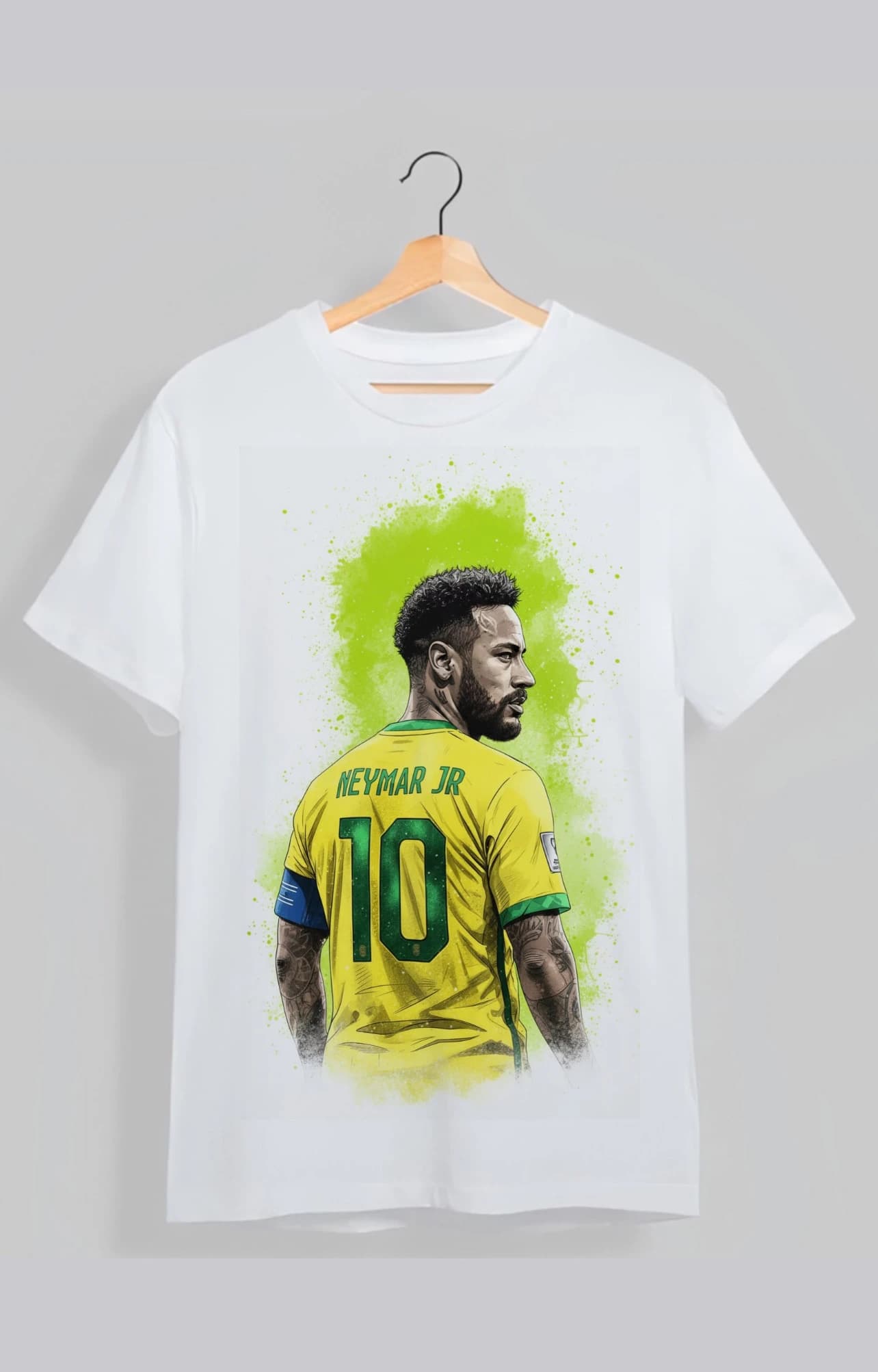 تیشرت اسپان طرح نیمار neymar کد 10275
