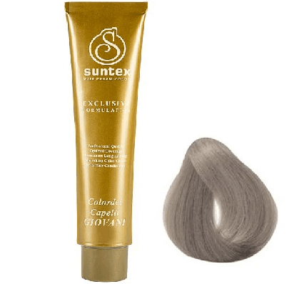 سانتکس رنگ مو 9.1 بلوند دودی خیلی روشن (نقره ای) very light smoky blond