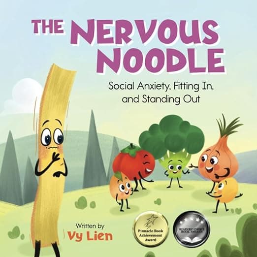 کتاب The Nervous Noodle: Social Anxiety, Fitting In, And Standing Out (Growing Pains Of The Grains) — تصویر ۲