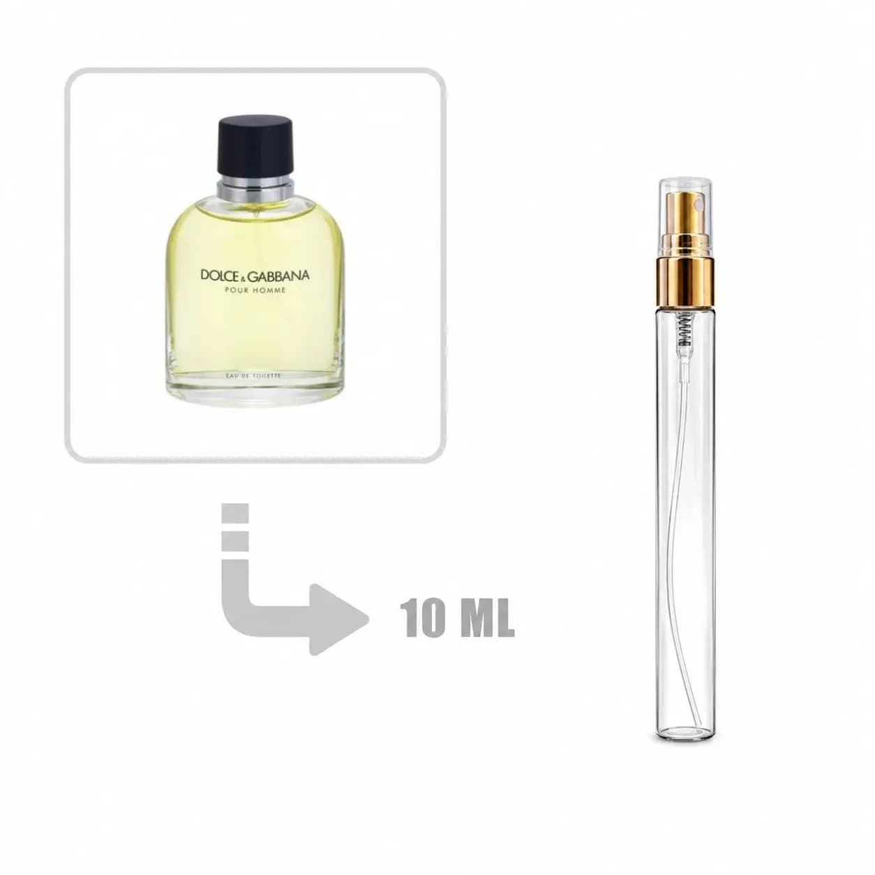 دکانت عطر ادکلن دولچه گابانا پور هوم 10 میلی اصلی | DOLCE & GABBANA Pour Homme