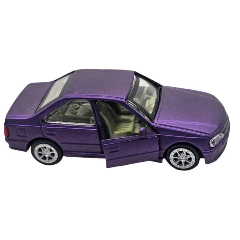 ماشین بازی ناب سل مدل پژو پرشیا (پارس) فلزی عقب کش کد Peugeot Persia Metal Pull Back craem trim naab005 — تصویر ۶