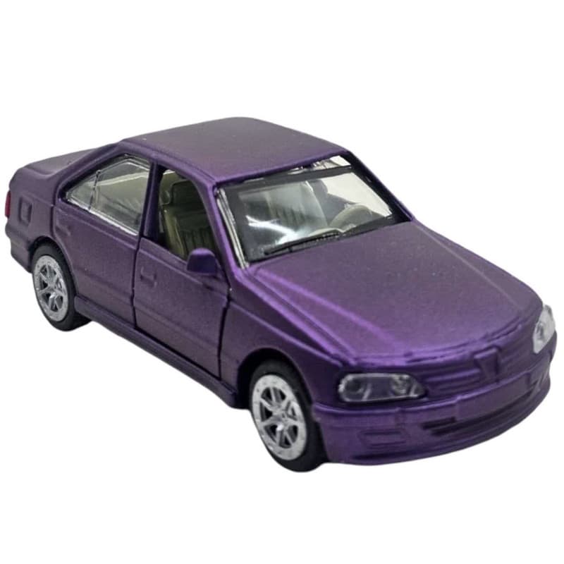 ماشین بازی ناب سل مدل پژو پرشیا (پارس) فلزی عقب کش کد Peugeot Persia Metal Pull Back craem trim naab005 — تصویر ۸
