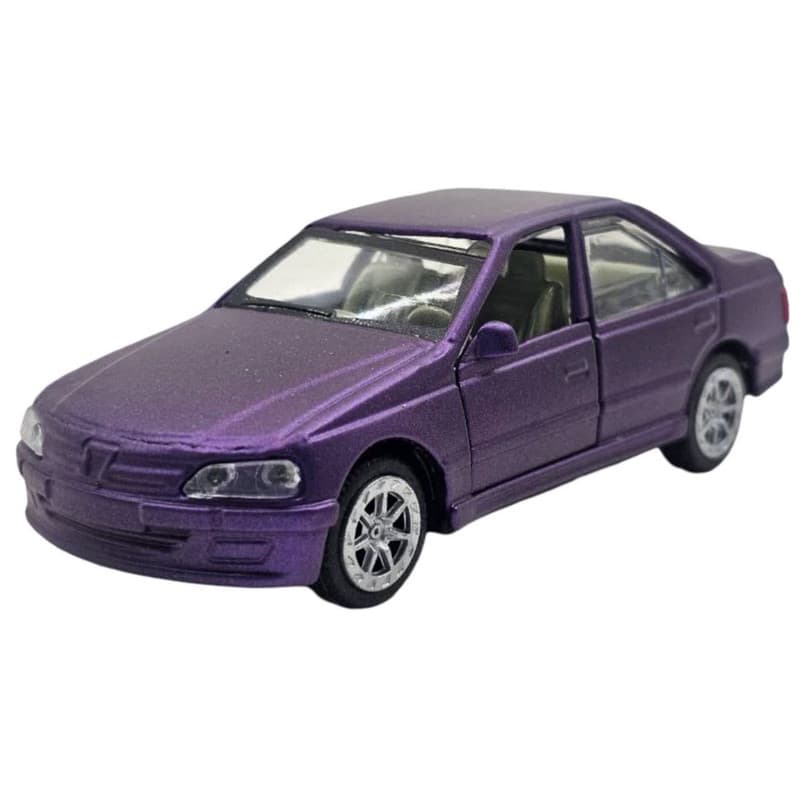 ماشین بازی ناب سل مدل پژو پرشیا (پارس) فلزی عقب کش کد Peugeot Persia Metal Pull Back craem trim naab005 — تصویر ۷