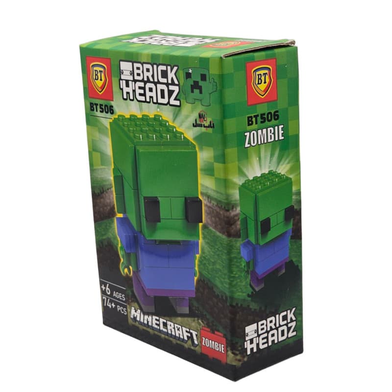 ساختنی 74 تکه ناب سل مدل ماینکرافت طرح MINECRAFT 74PCS کد BT506