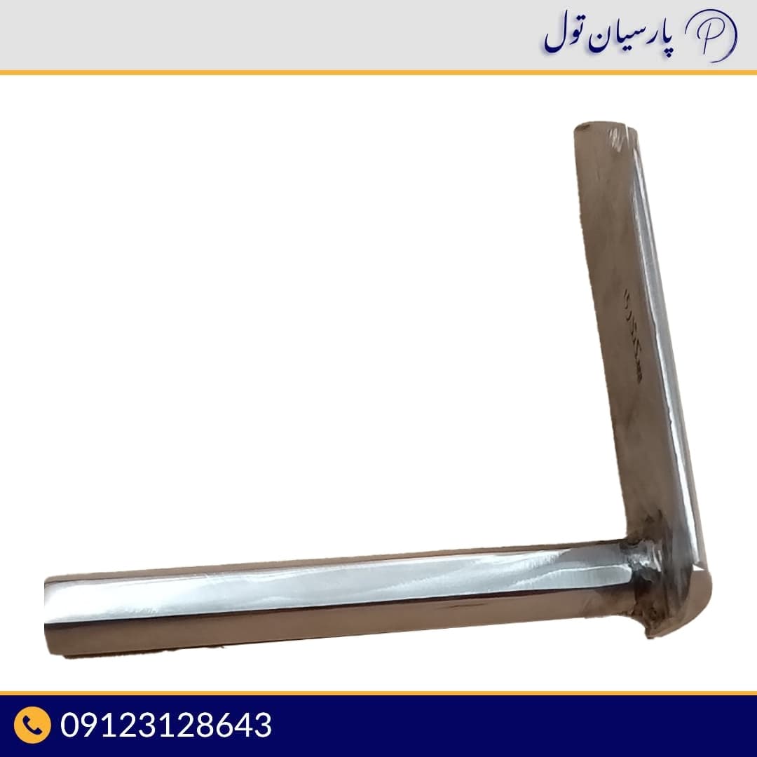 سرکاپوتی فولادی صافکاری 206 چپ و راست آبکاری استیل — تصویر ۳