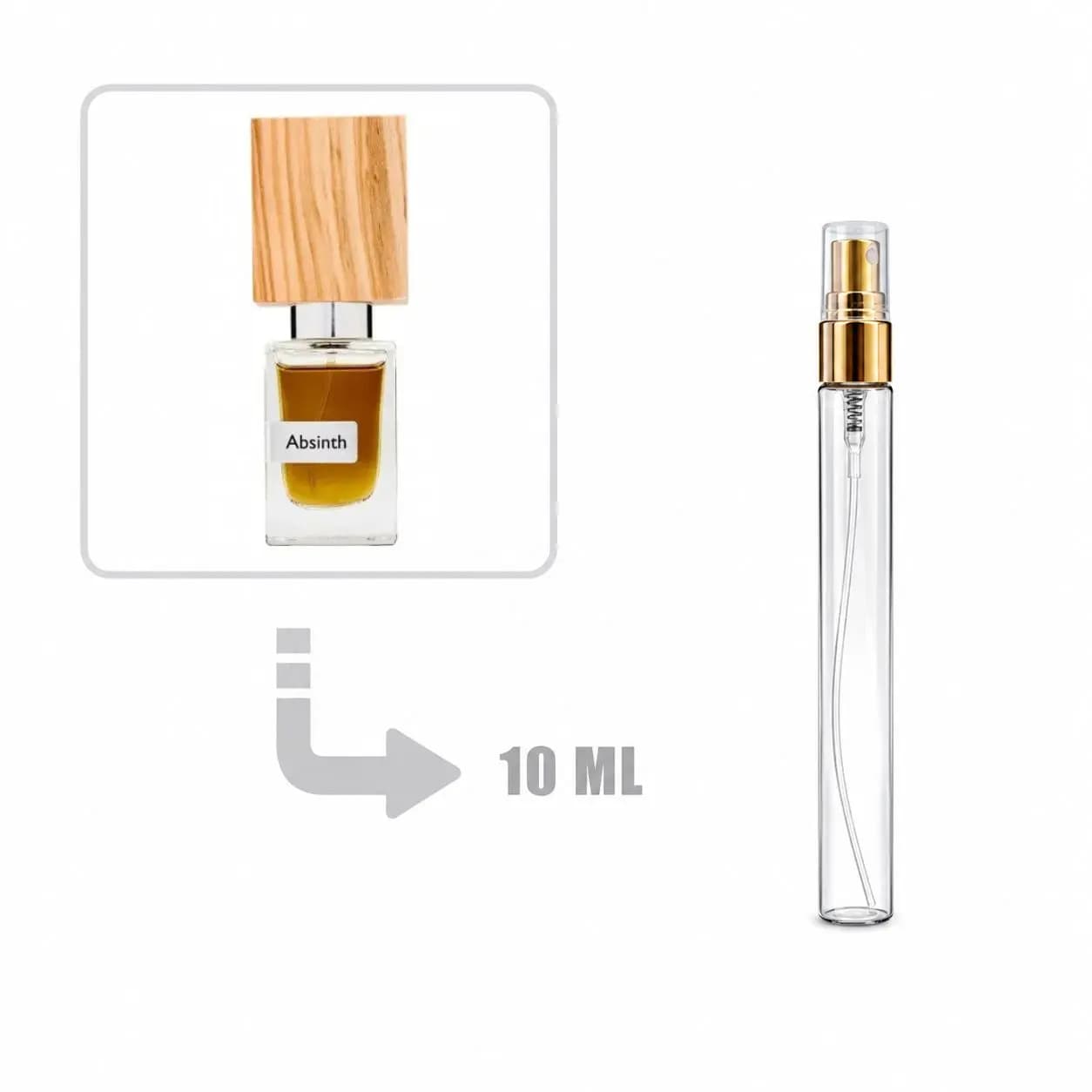 دکانت عطر ادکلن ناسوماتو آبسینت 10 میلی اصلی | NASOMATTO – Absinth