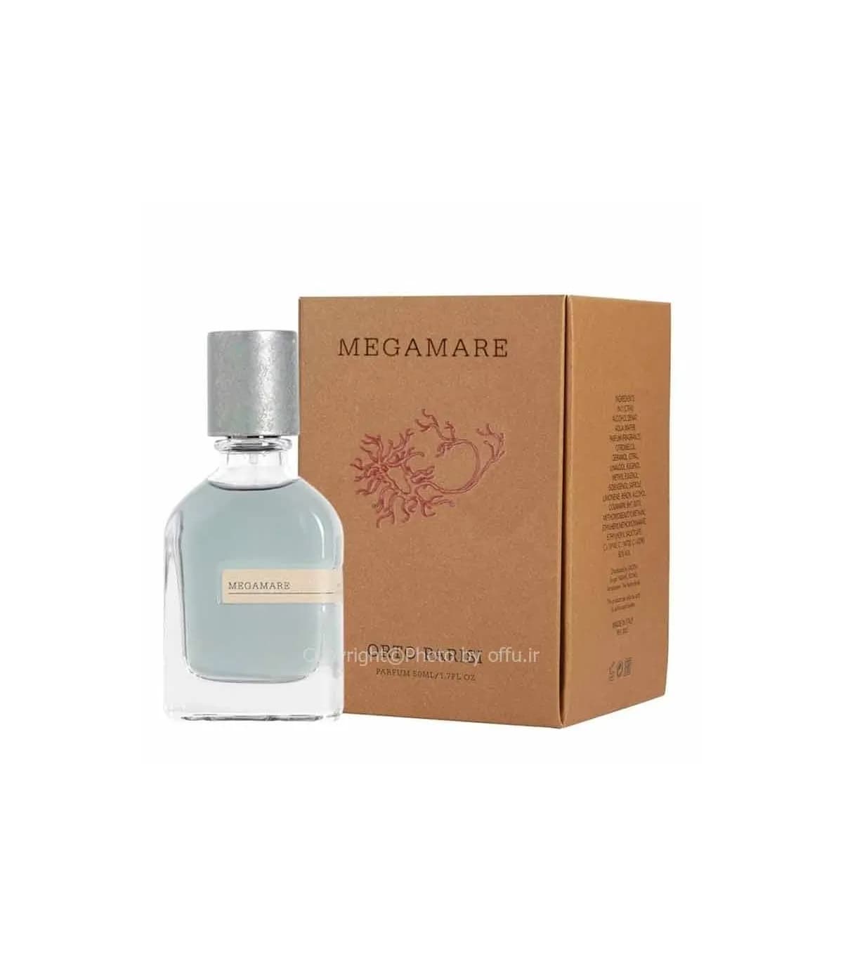 عطر ادکلن اورتو پاریسی مگامار(مگاماره) 30 میلی اشدی | Orto Parisi Megamare — تصویر ۲
