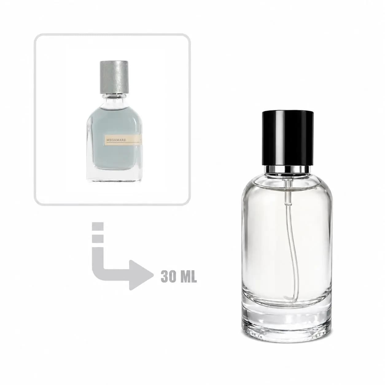 عطر ادکلن اورتو پاریسی مگامار(مگاماره) 30 میلی اشدی | Orto Parisi Megamare
