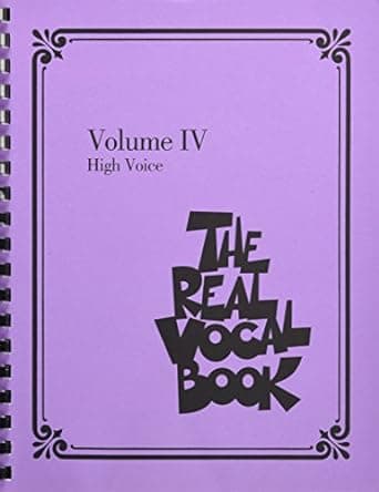 کتاب The Real Vocal Book – Volume IV: High Voice