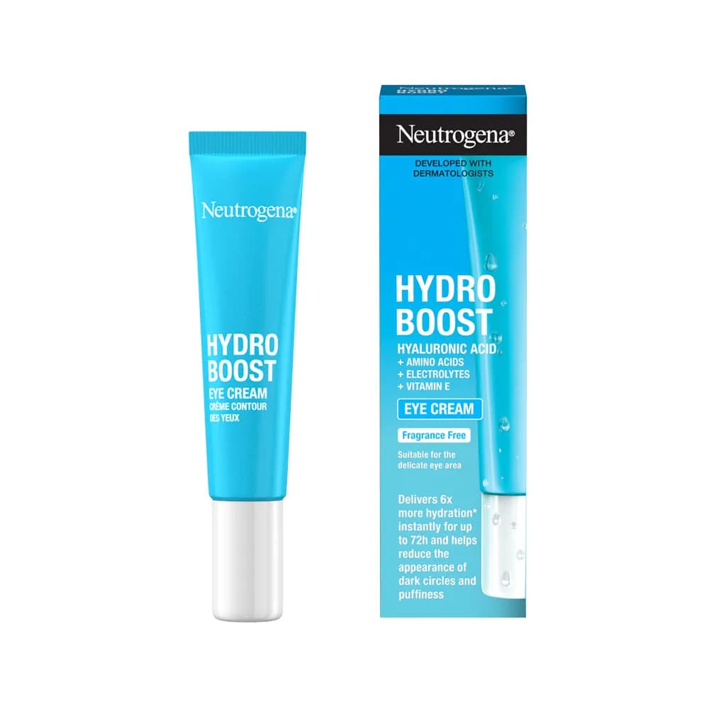 کرم دور چشم نوتروژینا Neutrogena مدل هیدروبوست Hydro Boost حجم 15 میلی لیتر نسخه جدید