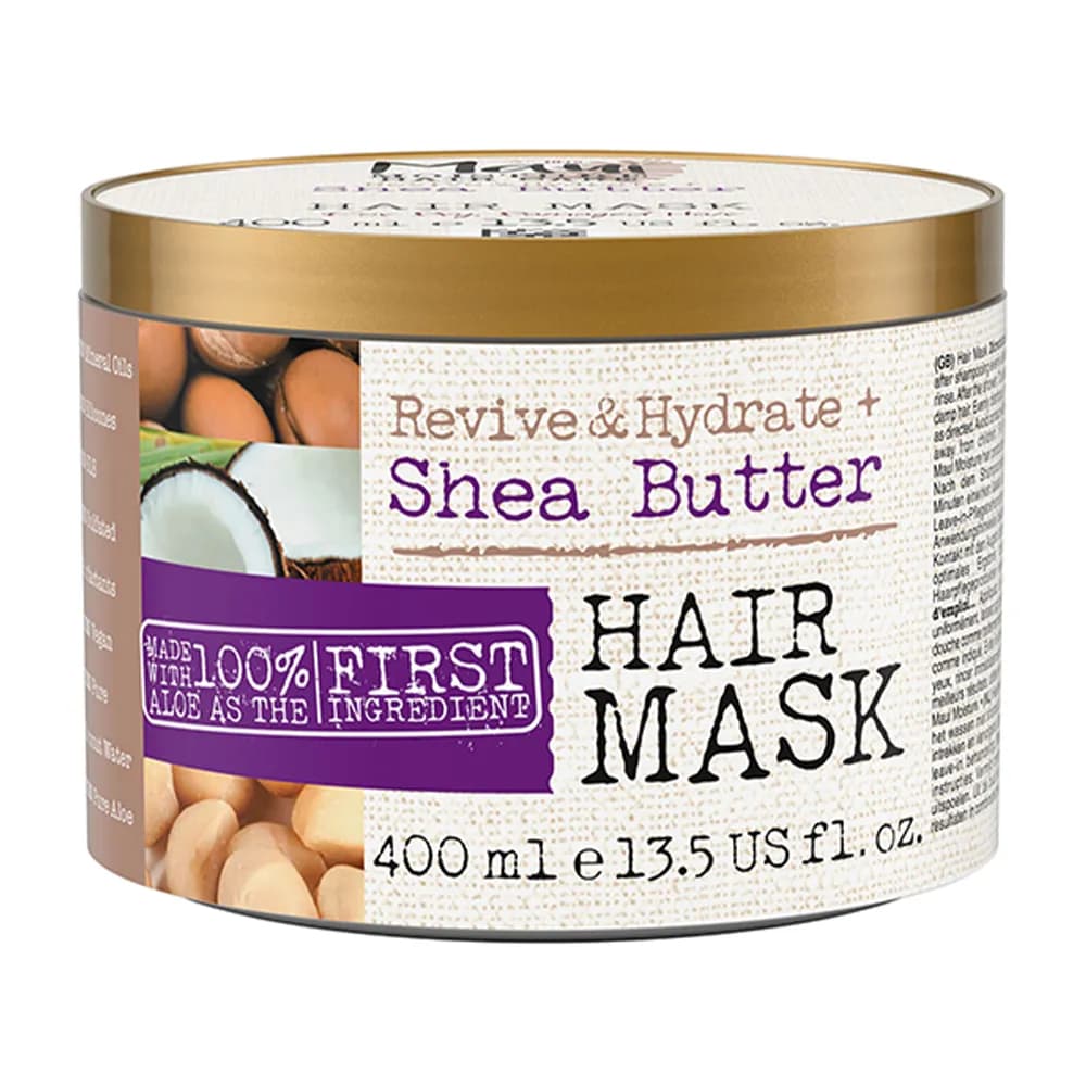 ماسک مو شی باتر Shea Butter مائویی Maui وزن 400 گرم | تقویت کننده و آبرسان قوی مو