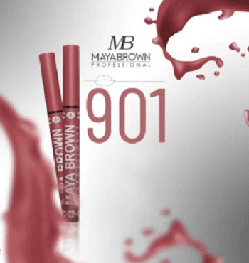 مایا براون خط لب مایع MB 901 (Maya Brown Silky Lip Pen)