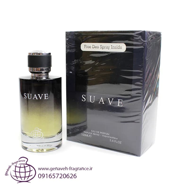 عطر ادکلن فراگرنس ورد مدل سواوی SUAVE +اسپری رایگان حجم 100 میل