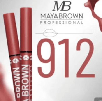 مایا براون خط لب مایع MB 912 (Maya Brown Silky Lip Pen)
