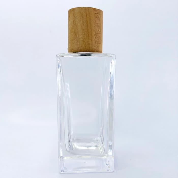 شیشه عطر ادکلنی درب چوبی 100 میل 12 عددی