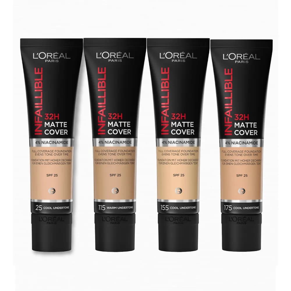 کرم پودر تیوپی اینفالیبل لورال Loreal INFALLIBLE اصل فرانسه حجم 30 میل