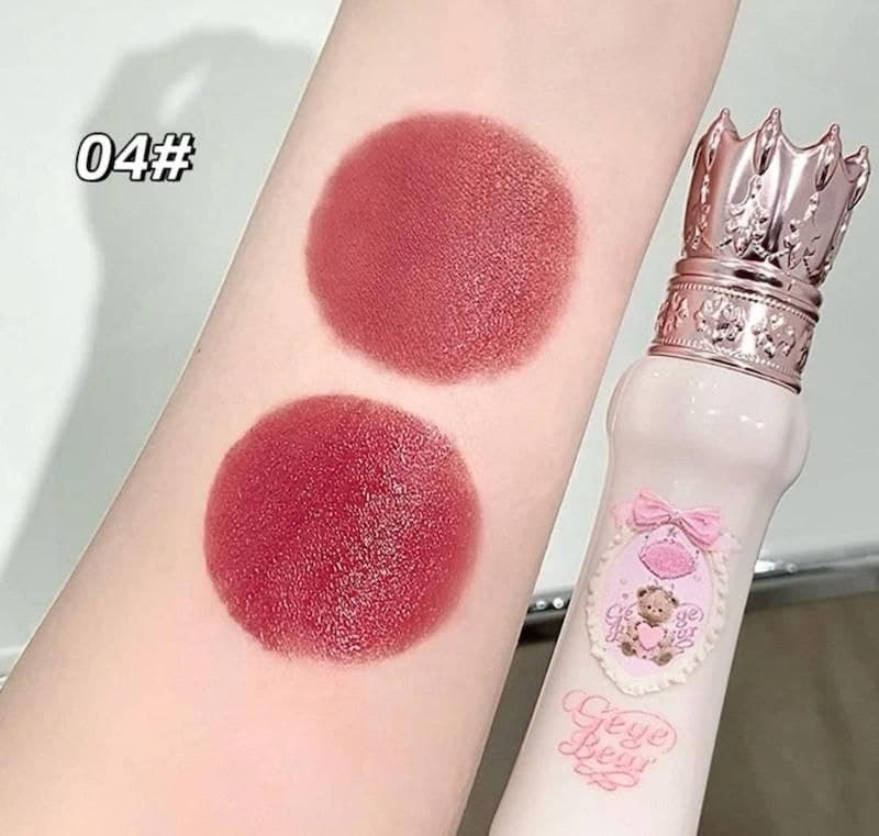 رژلب مایع پرنسسی دوپ فلاورنوز gege bear رژلب مایع سلطنتی پرنسسی — تصویر ۴