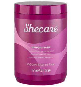 اینبریا ماسک مو ترمیم کننده شی کر ( Inebrya Shecare Repair Mask 1000ml) — تصویر ۲