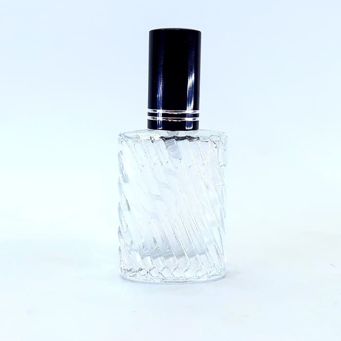 شیشه عطر کتابی شیار دار شفاف 10 میل 12 عددی — تصویر ۲