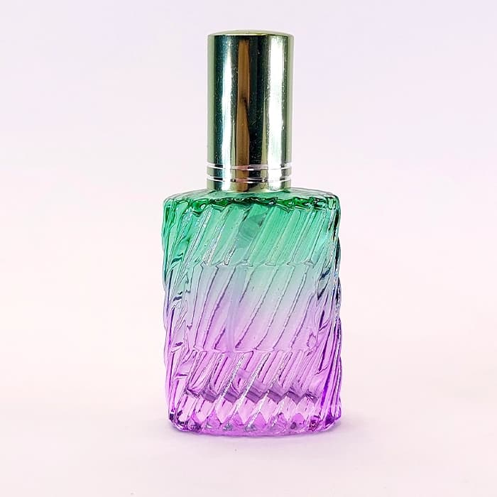 شیشه عطر کتابی شیار دار رنگی 10 میل 12 عددی
