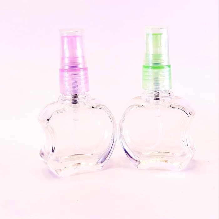 شیشه عطر اپل شفاف درب پلاستیکی 10 میل 12 عددی — تصویر ۲