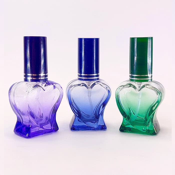 شیشه عطر قلبی درب پلاستیکی 10 میل 12 عددی — تصویر ۳