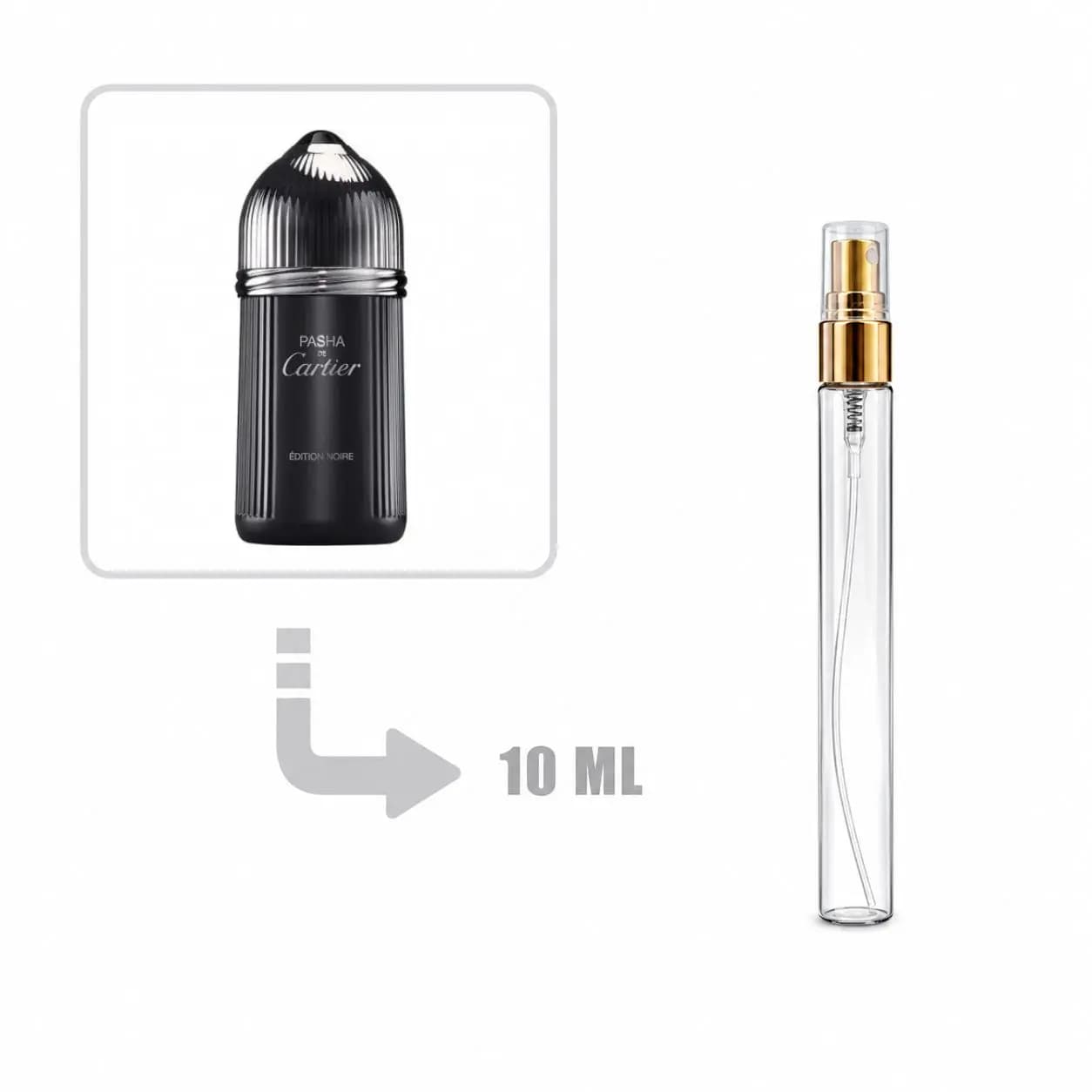 دکانت عطر ادکلن کارتیر پاشا ادیشن نویر 10 میلی اصلی | Cartier Pasha de Edition Noire
