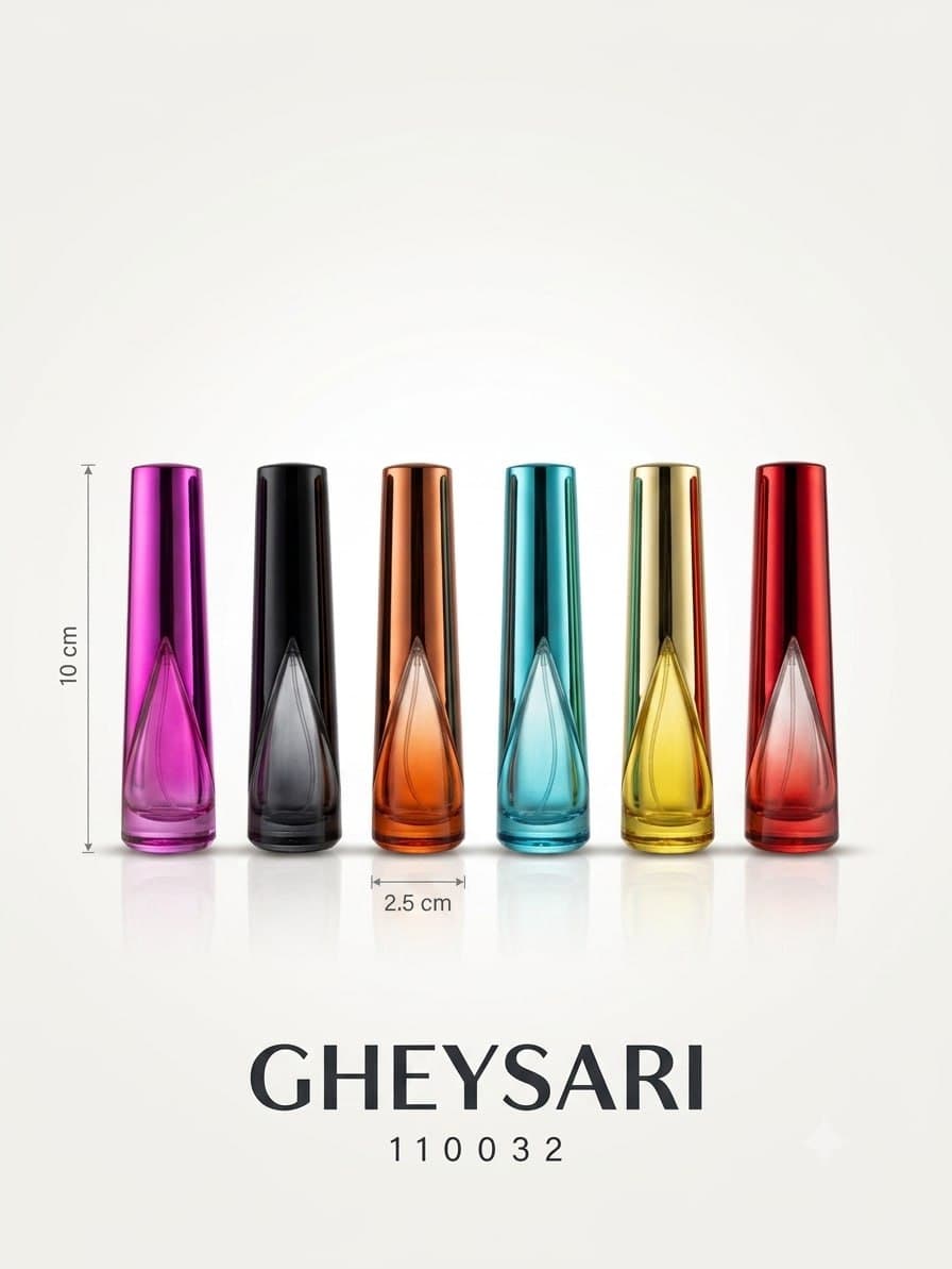 شیشه عطر ماتیکی 12 میل 12 عددی
