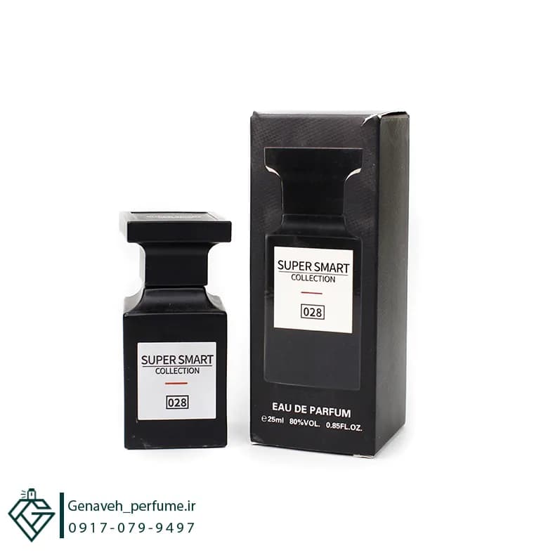 ادکلن سوپر اسمارت کالکشن کد 028 رایحه تام فورد فابیولس حجم 25 میل — تصویر ۳