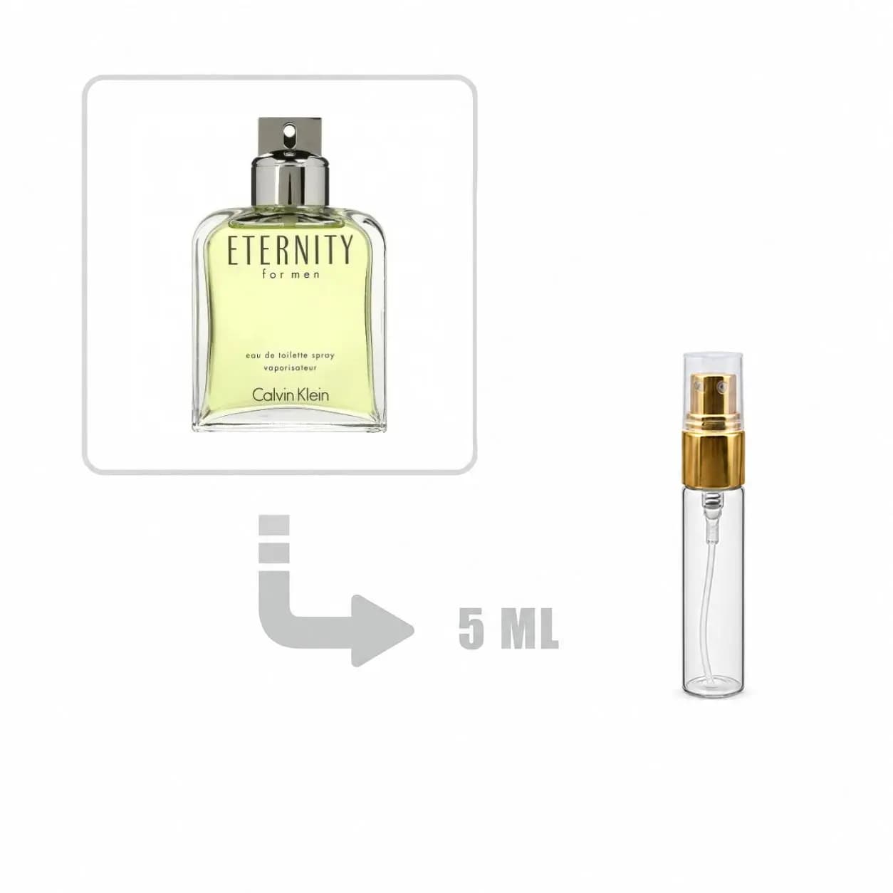 دکانت عطر ادکلن کالوین کلین اترنیتی مردانه (سی کی اترنتی) 5 میلی اصلی | Calvin Klein – Eternity for Men