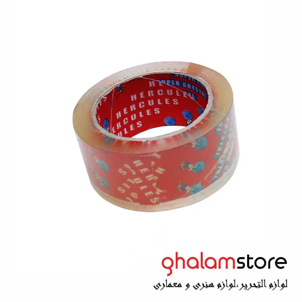 نوار چسب شیشه ای ۱۸۰یارد ۵سانت شیشه ای هرکولس — تصویر ۲