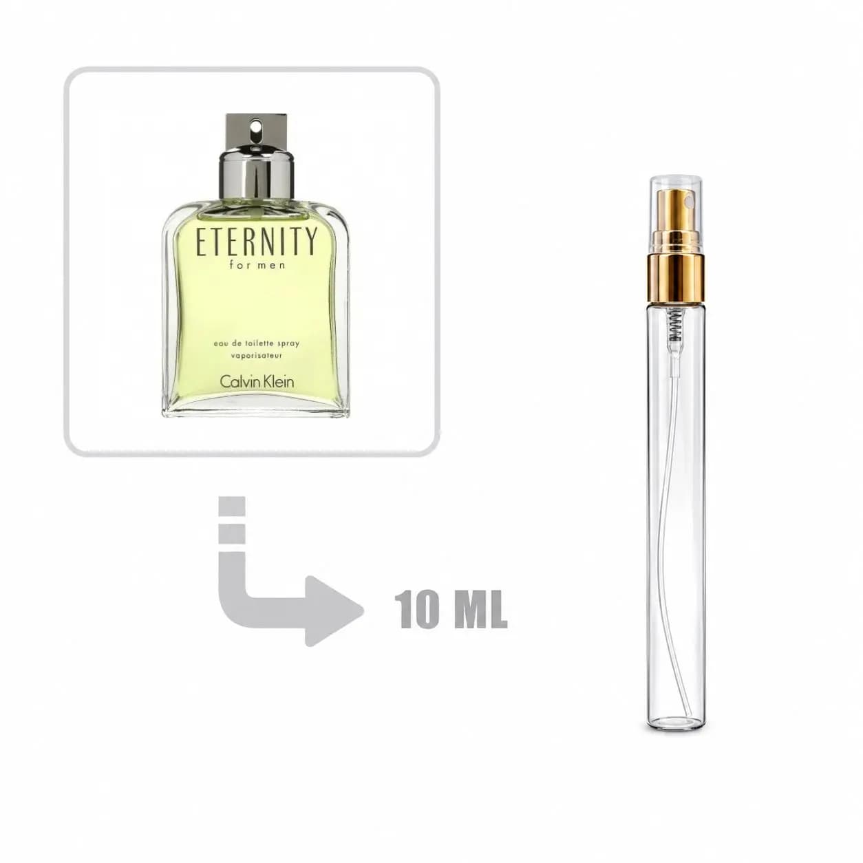 دکانت عطر ادکلن کالوین کلین اترنیتی مردانه (سی کی اترنتی) 10 میلی اصلی | Calvin Klein – Eternity for Men