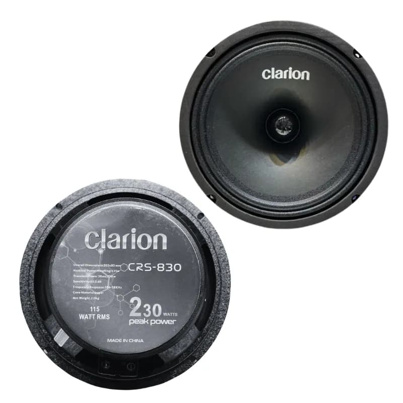 میدرنج 8 اینچ کلاریون مدل Clarion CRS-830 — تصویر ۲
