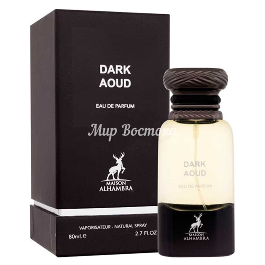 ادکلن دارک عود الحمبرا مشابه رایحه عود وود تام فورد حجم 80 میلی لیتر اورجینال | Alhambra Dark Aoud