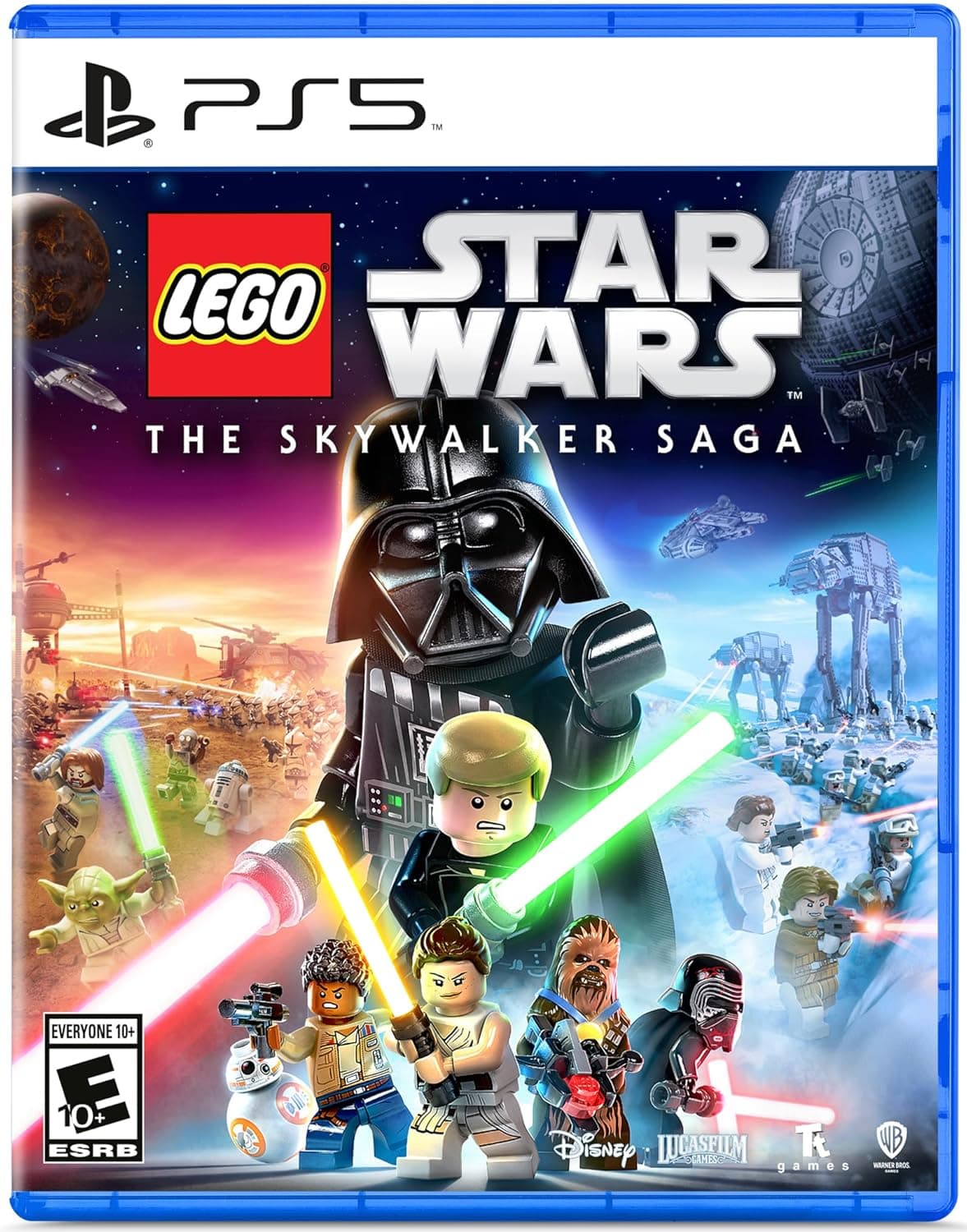دیسک بازی Lego Starwars The Skywalkers Saga Ps5 نو (پلمپ)