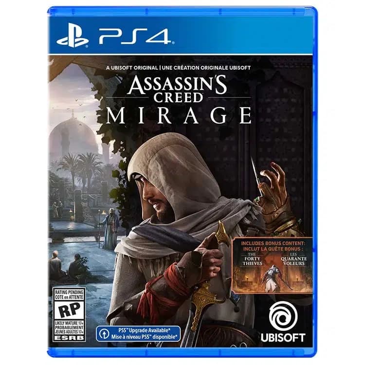 دیسک بازی Assassins creed Mirage Ps4 کارکرده استوک — تصویر ۲