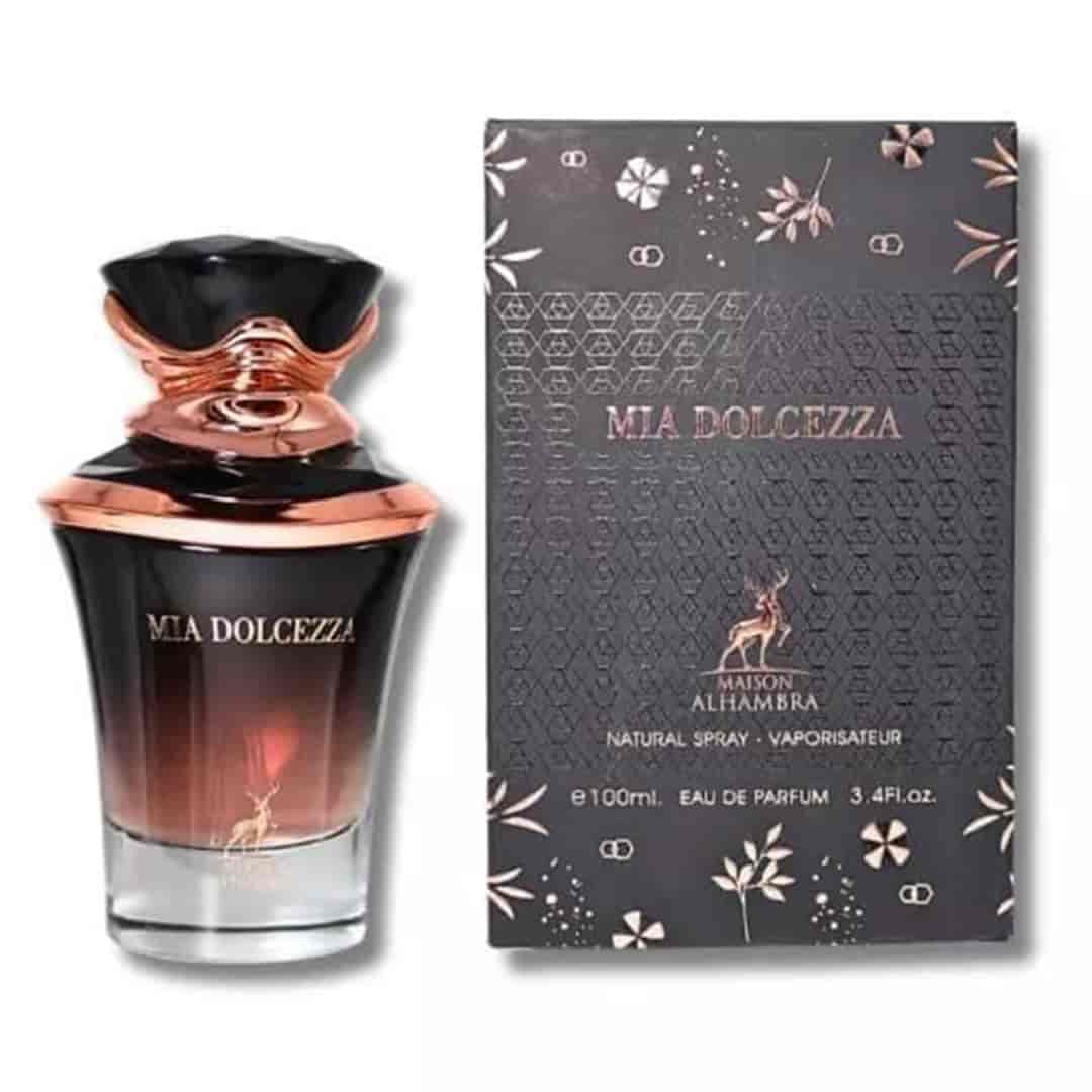ادکلن میا دلسزا الحمبرا مشابه رایحه لانکوم لانویت ترزور حجم 100 میلی لیتر اورجینال | Alhambra Mia Dolcezza