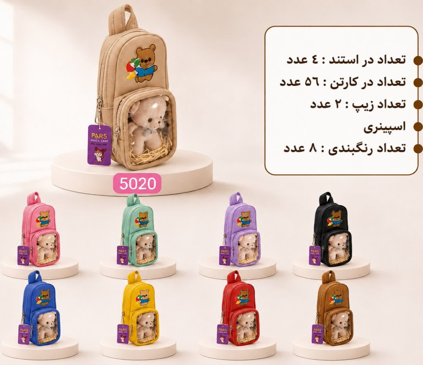 جا مدادی کوله ای پارس نفیس 5020 — تصویر ۲
