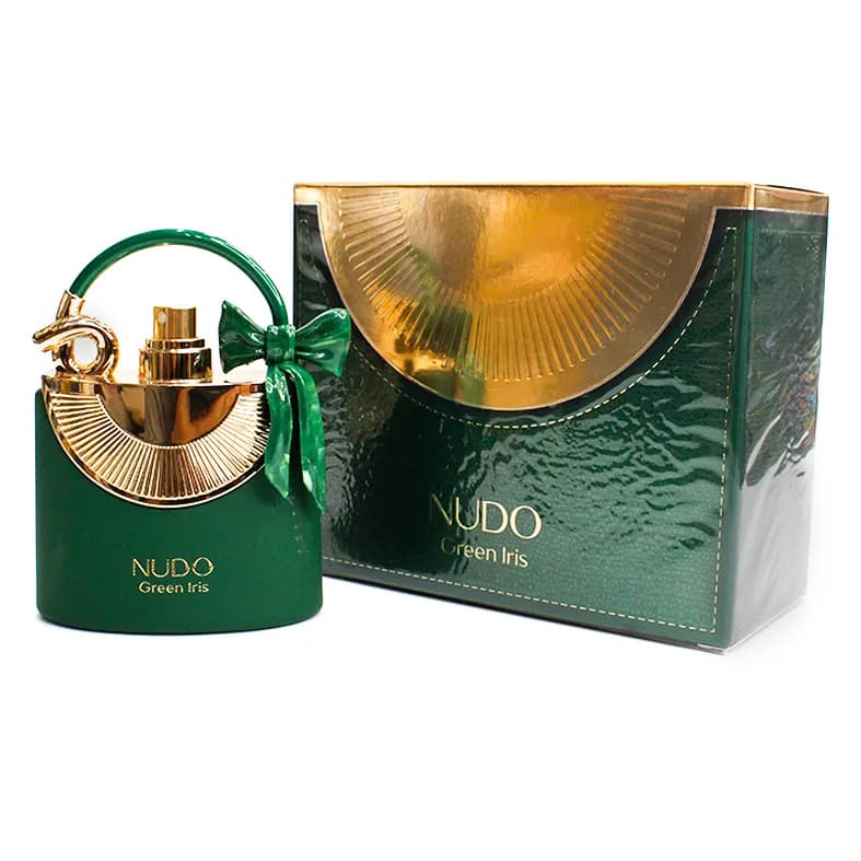عطر ادکلن فراگرنس ورد مدل نودو گرین آیریش NUDO Green Iris حجم 100 میل