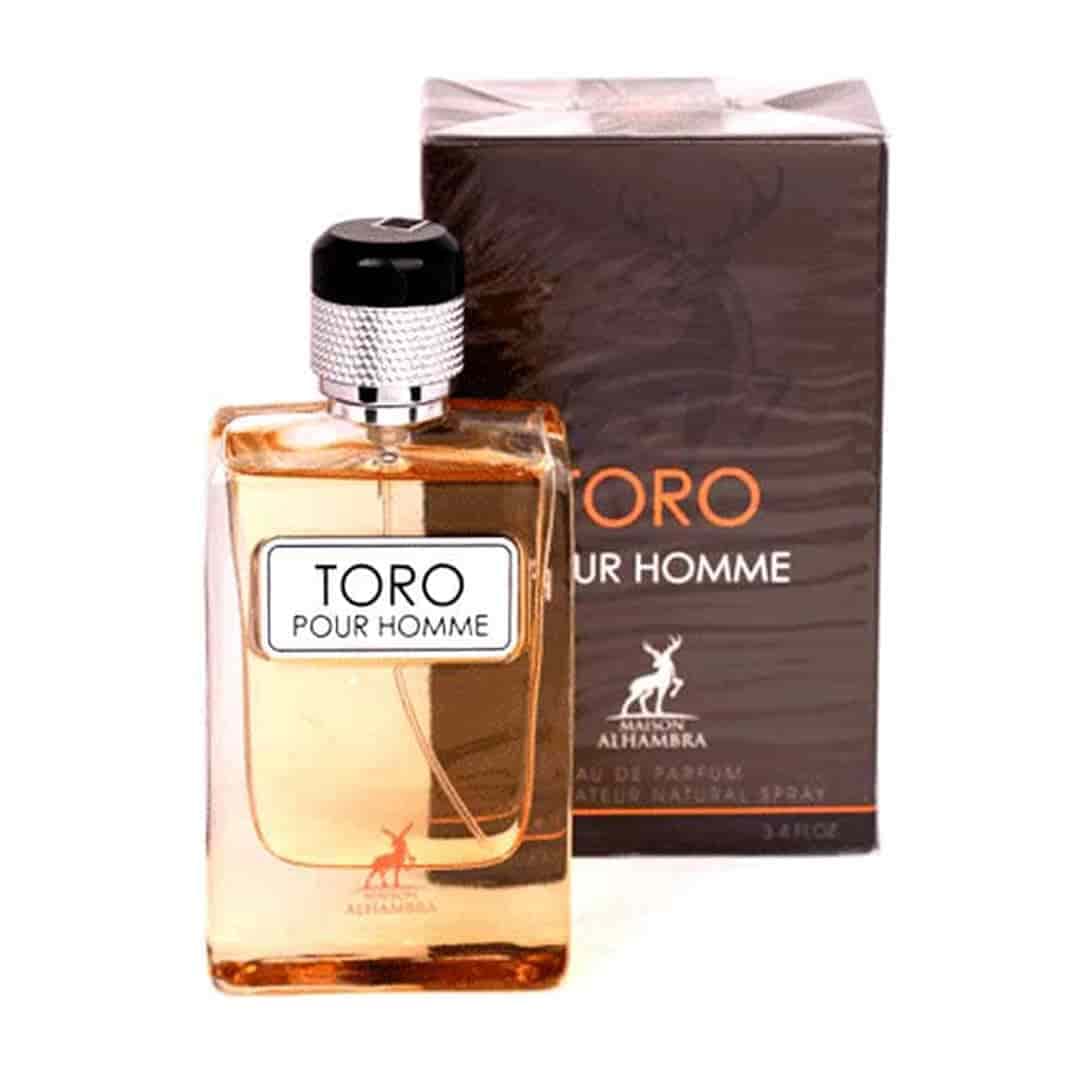 ادکلن تورو پور هوم الحمبرا مشابه رایحه تق هرمس حجم 100 میلی لیتر اورجینال | Toro Pour Home Alhambra