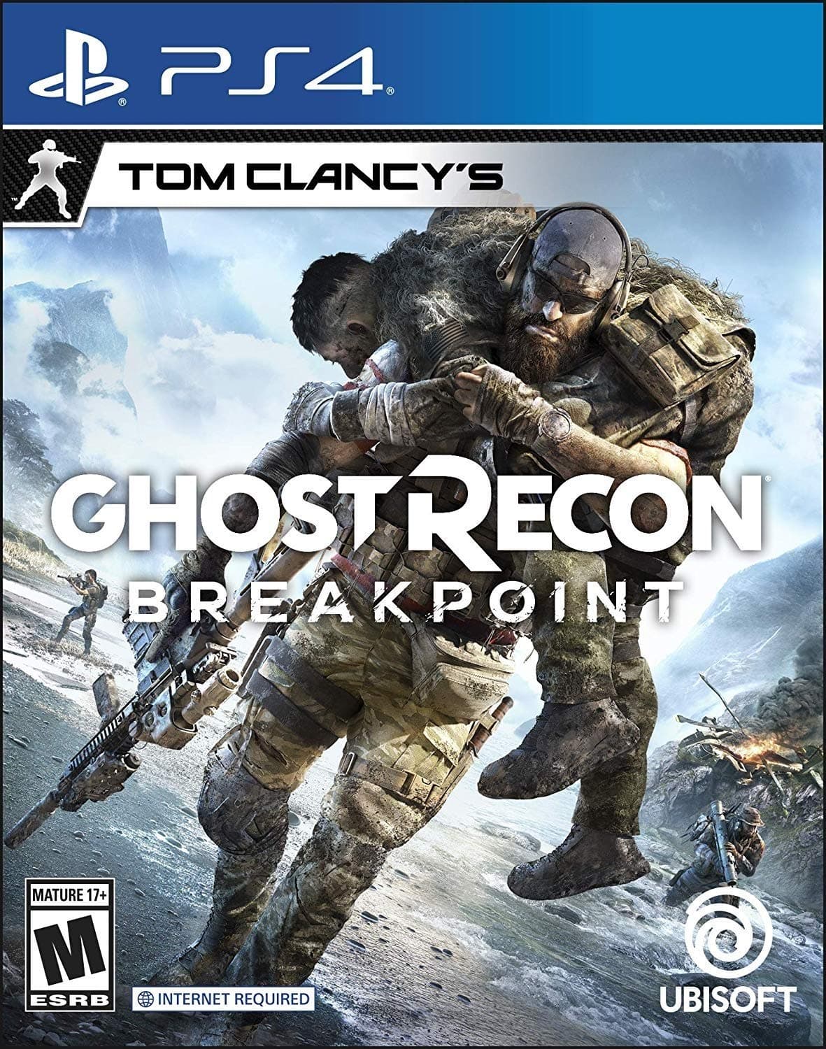 دیسک بازی Tom Clancy’s Ghost Recon Breakpoint Ps4 کارکرده-استوک
